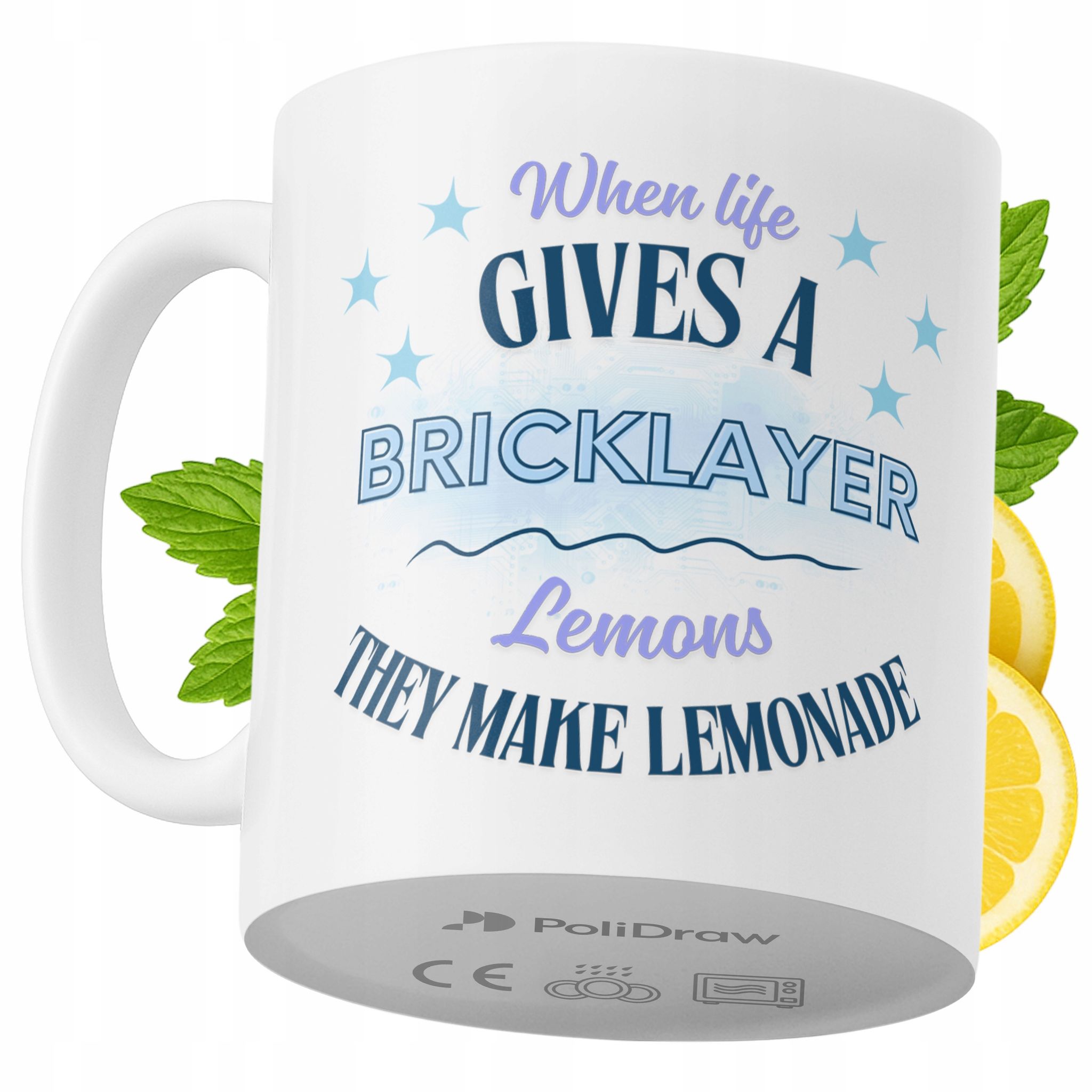 Lustige Tasse Für Maurer – Kaffee- Oder Teetasse Mit Witzigem Textdesign – Ideal Für Geburtstage, Namenstage, Feiertage Und Besondere Anlässe. Hochwertige Tasse Für Zuhause, Büro Und Arbeit. Farbe: We