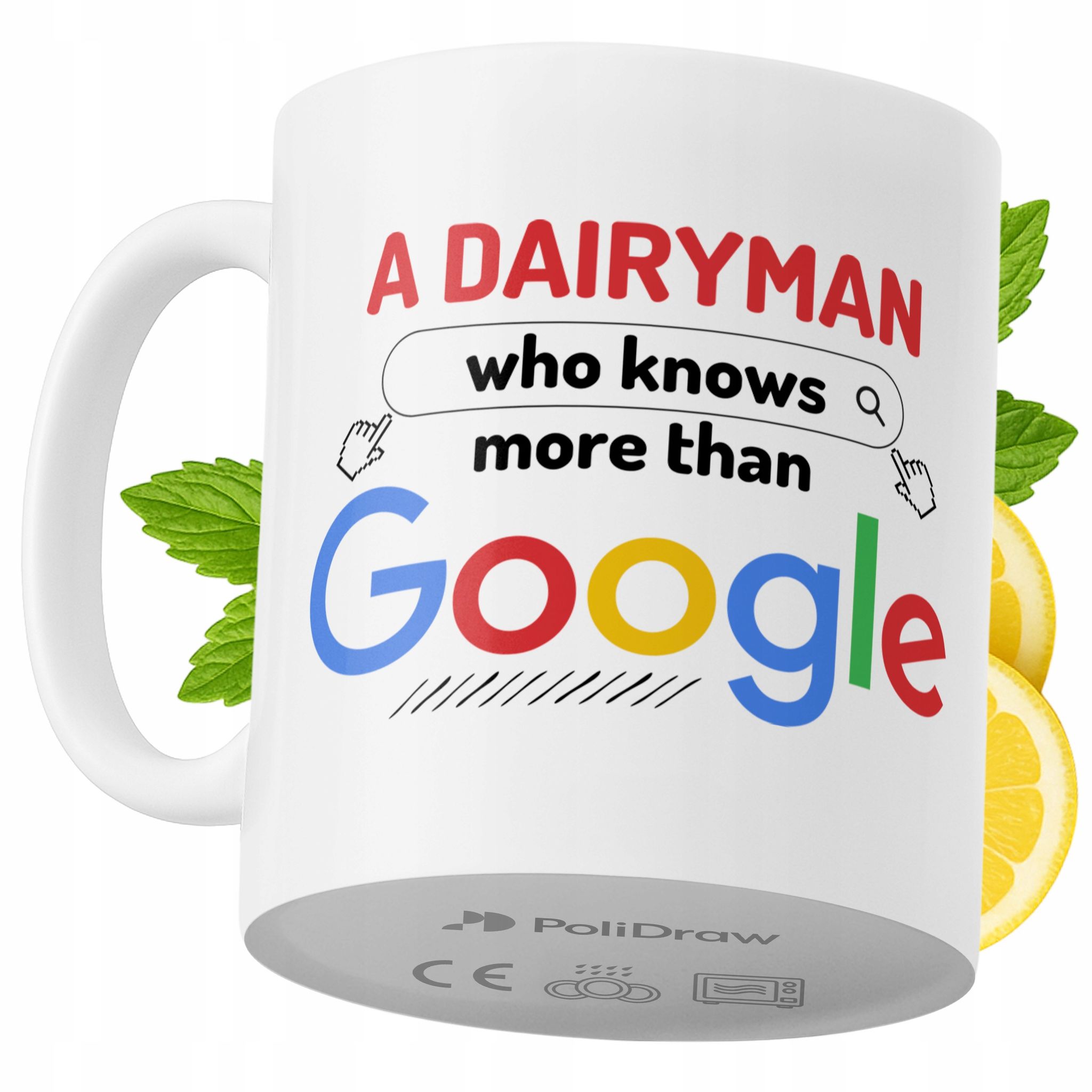 Lustige Kaffeetasse Mit Witzigem Textdesign Für Milchbauern – Ideal Für Geburtstage, Namenstage Und Feiertage. Hochwertige Tasse Für Besondere Anlässe, Ob Zu Hause, Im Büro Oder Bei Der Arbeit. Farbe: