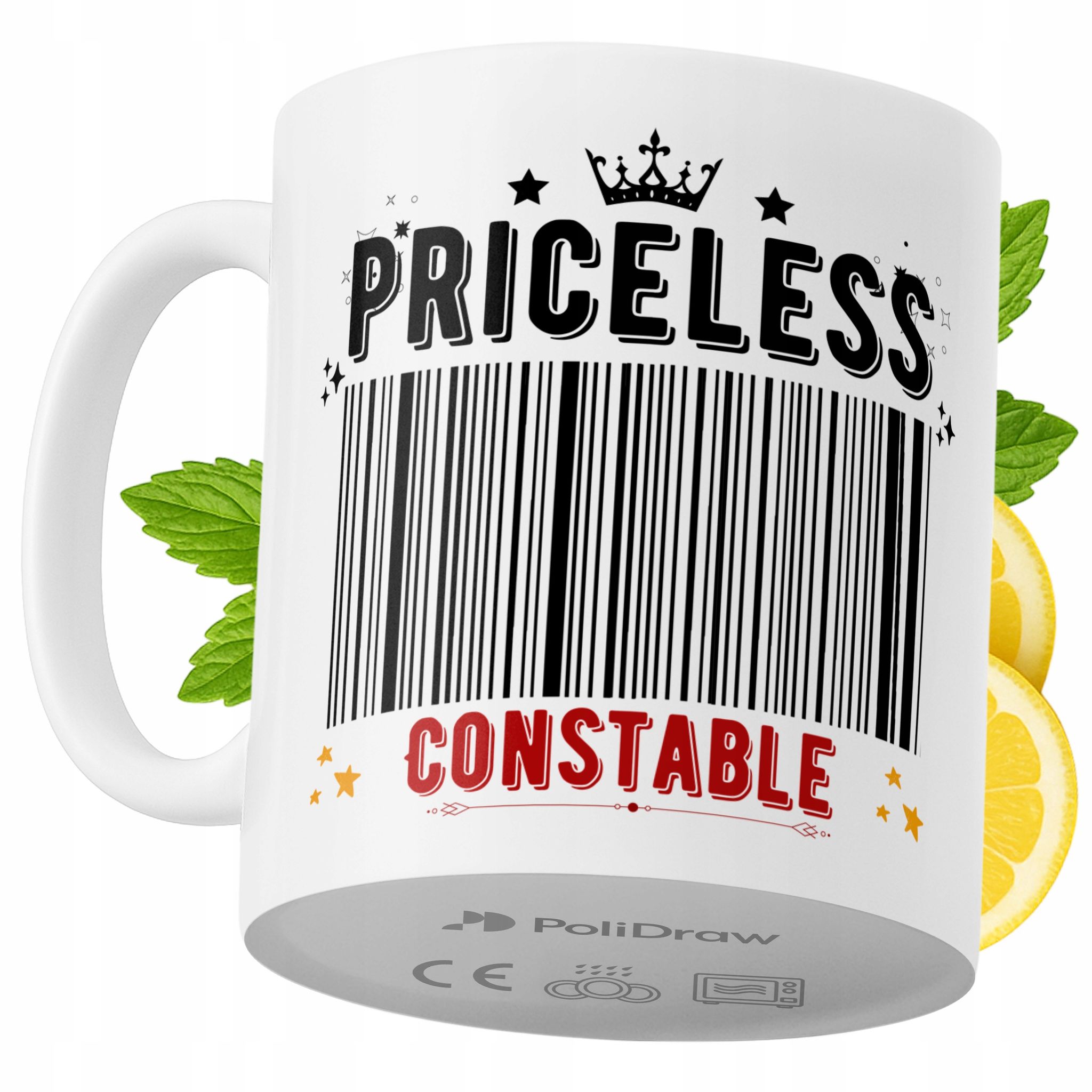 Lustige Kaffeetasse Mit Witzigem Textdesign Für Polizisten – Ideal Für Geburtstage, Namenstage, Feiertage Und Besondere Anlässe. Hochwertige Tasse Für Zuhause, Büro Und Arbeit. Farbe: Weiß, 330 Ml.