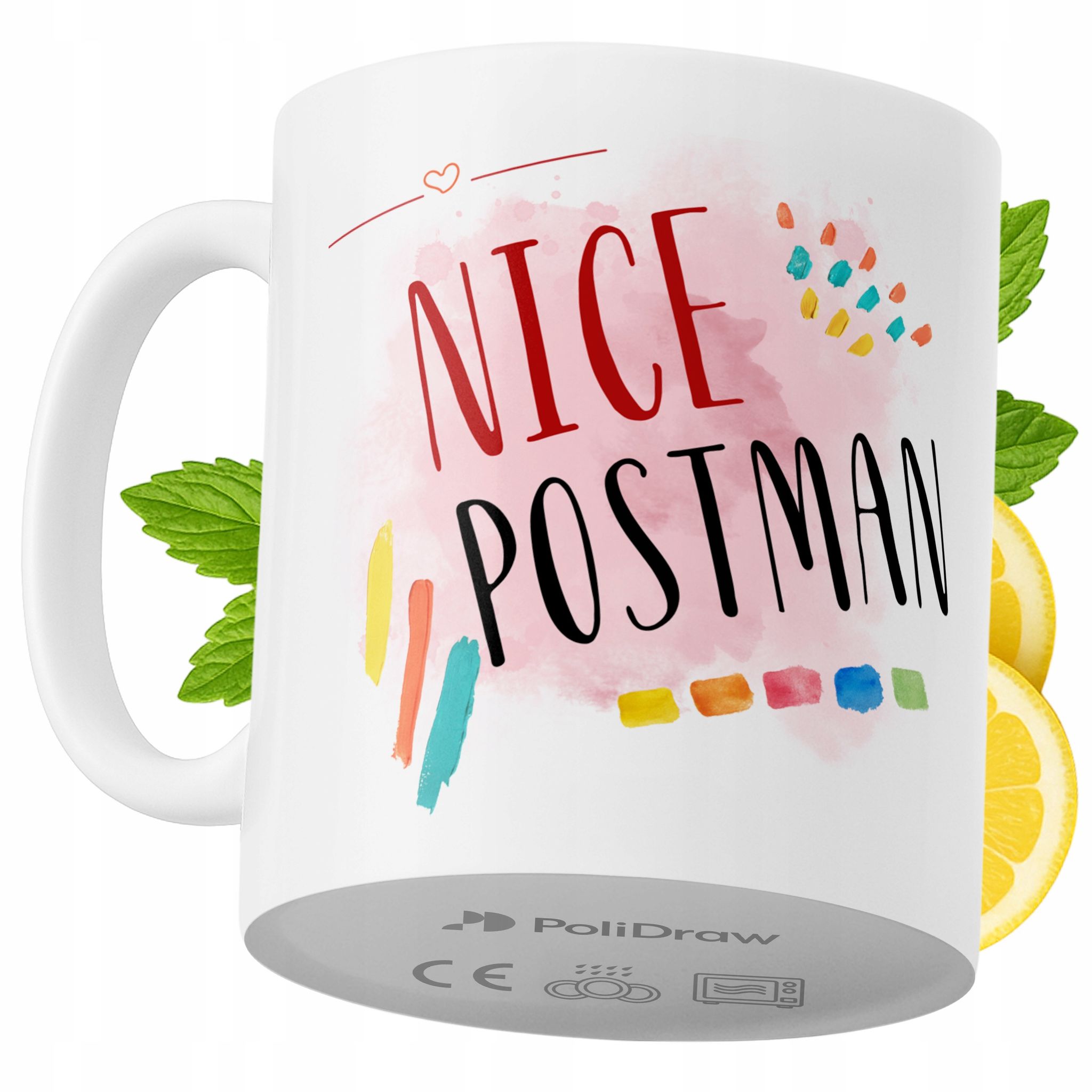 Lustige Kaffeetasse Mit Witzigem Textdesign Für Postboten – Ideal Für Geburtstage, Namenstage Und Feiertage. Hochwertige Tasse Für Besondere Anlässe, Ob Zu Hause, Im Büro Oder Bei Der Arbeit. Farbe: W