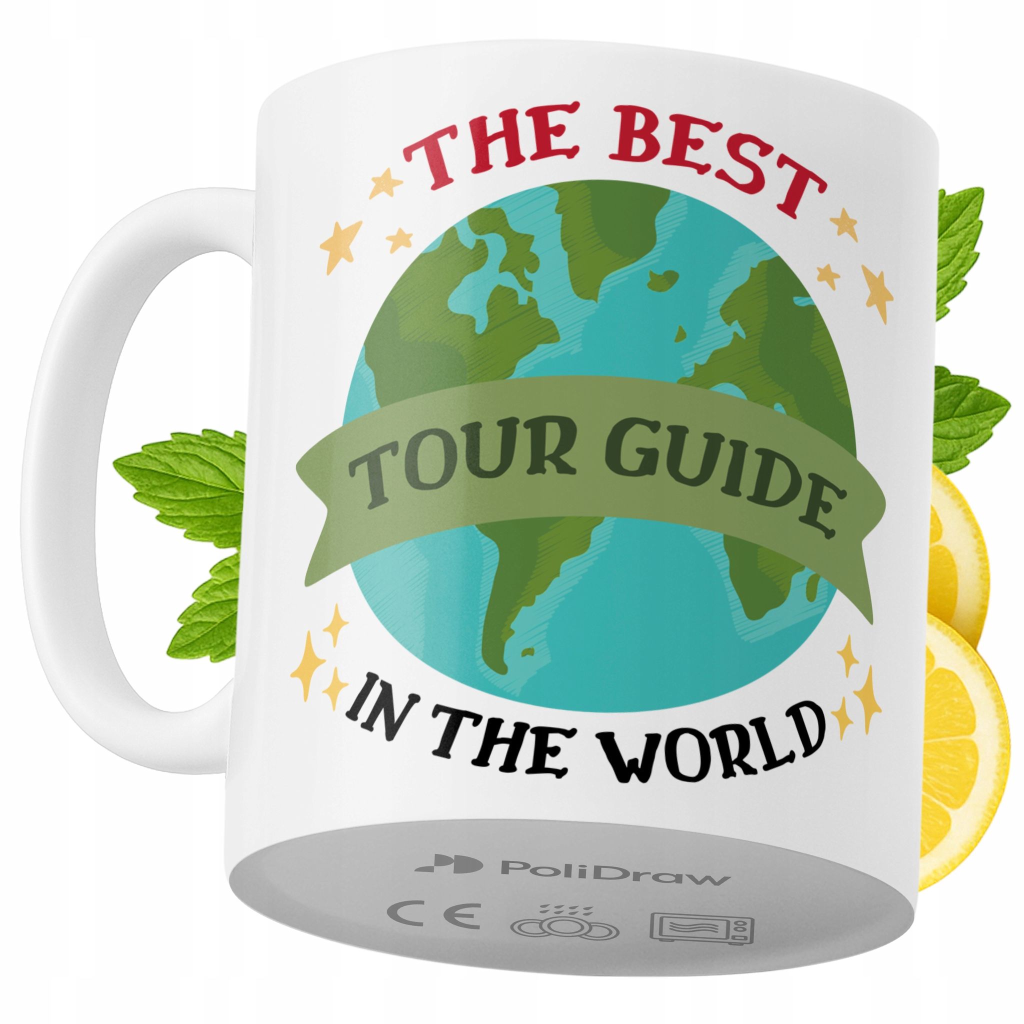 Lustiger Kaffee- Oder Teebecher Mit Witzigem Textdesign Für Reiseführer – Ideal Für Geburtstage, Namenstage, Feiertage Und Besondere Anlässe. Hochwertiger Becher Für Zuhause, Büro Und Arbeit. Farbe: W
