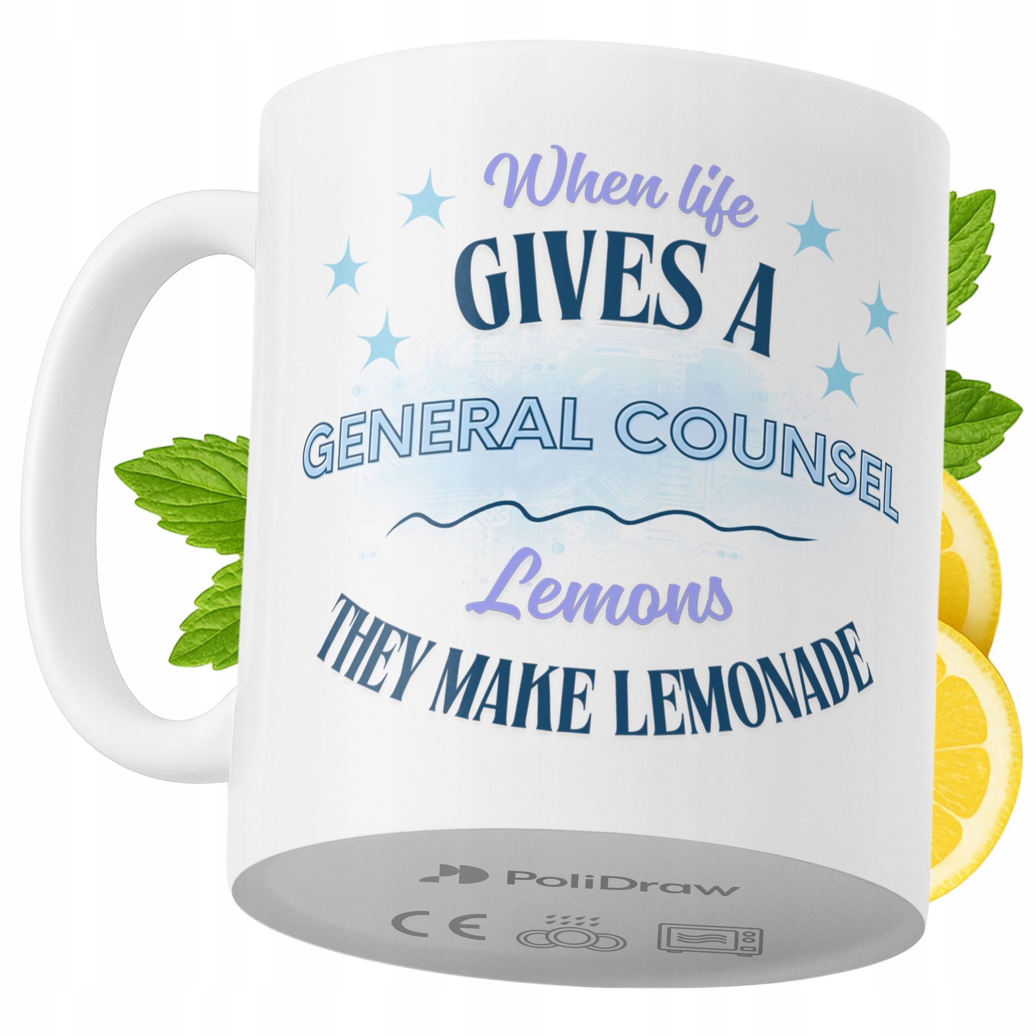 Lustige Kaffeetasse Mit Witzigem Textdesign Für Rechtsberater – Ideal Für Geburtstage, Namenstage, Feiertage Und Besondere Anlässe. Hochwertige Tasse Für Büro, Homeoffice Und Arbeit. Farbe: Weiß, 330
