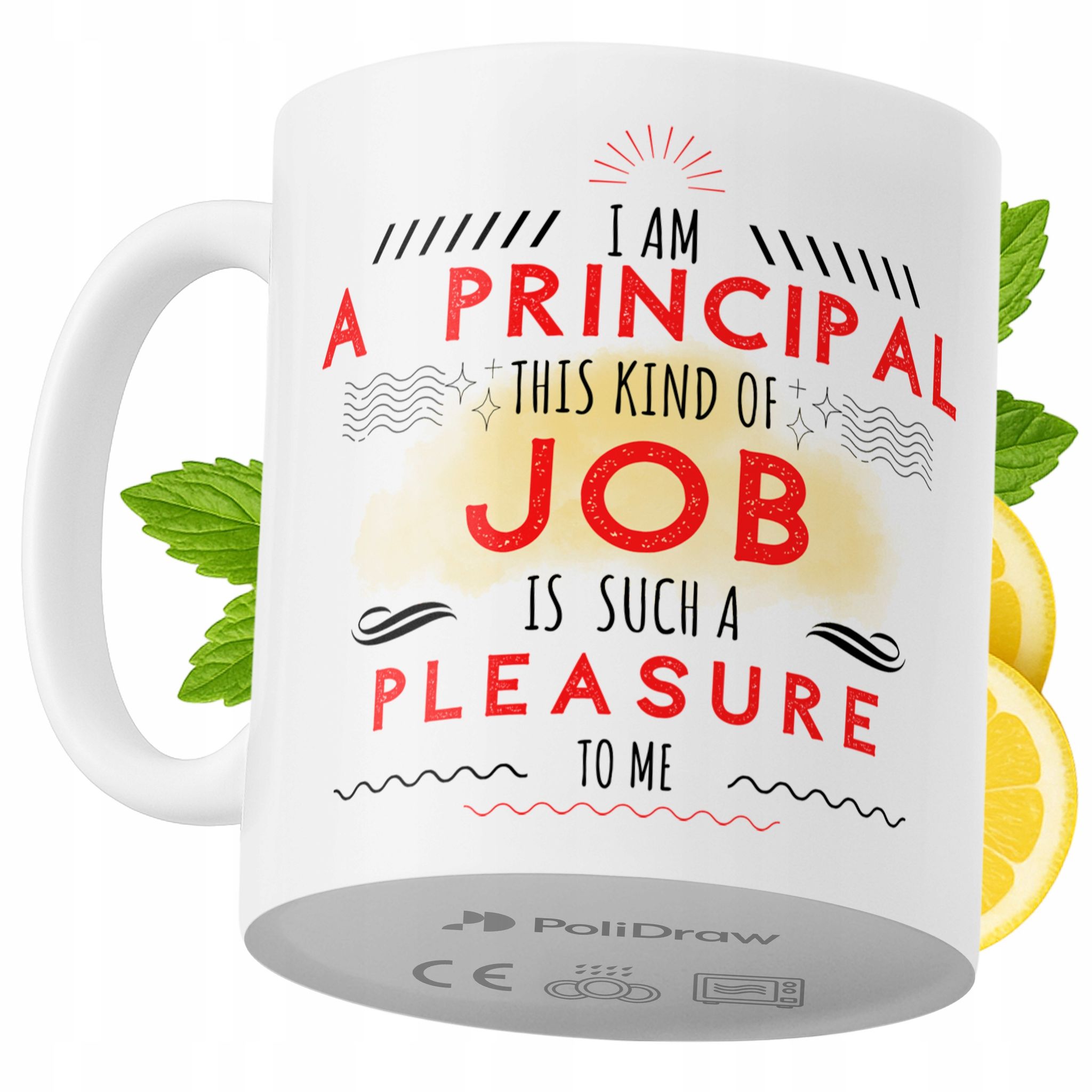 Lustige Tasse Für Schulleiter – Kaffee- Oder Teetasse Mit Witzigem Textdesign – Ideal Für Geburtstage, Namenstage, Feiertage Und Besondere Anlässe. Hochwertige Tasse Für Zuhause, Büro Und Arbeit. Farb