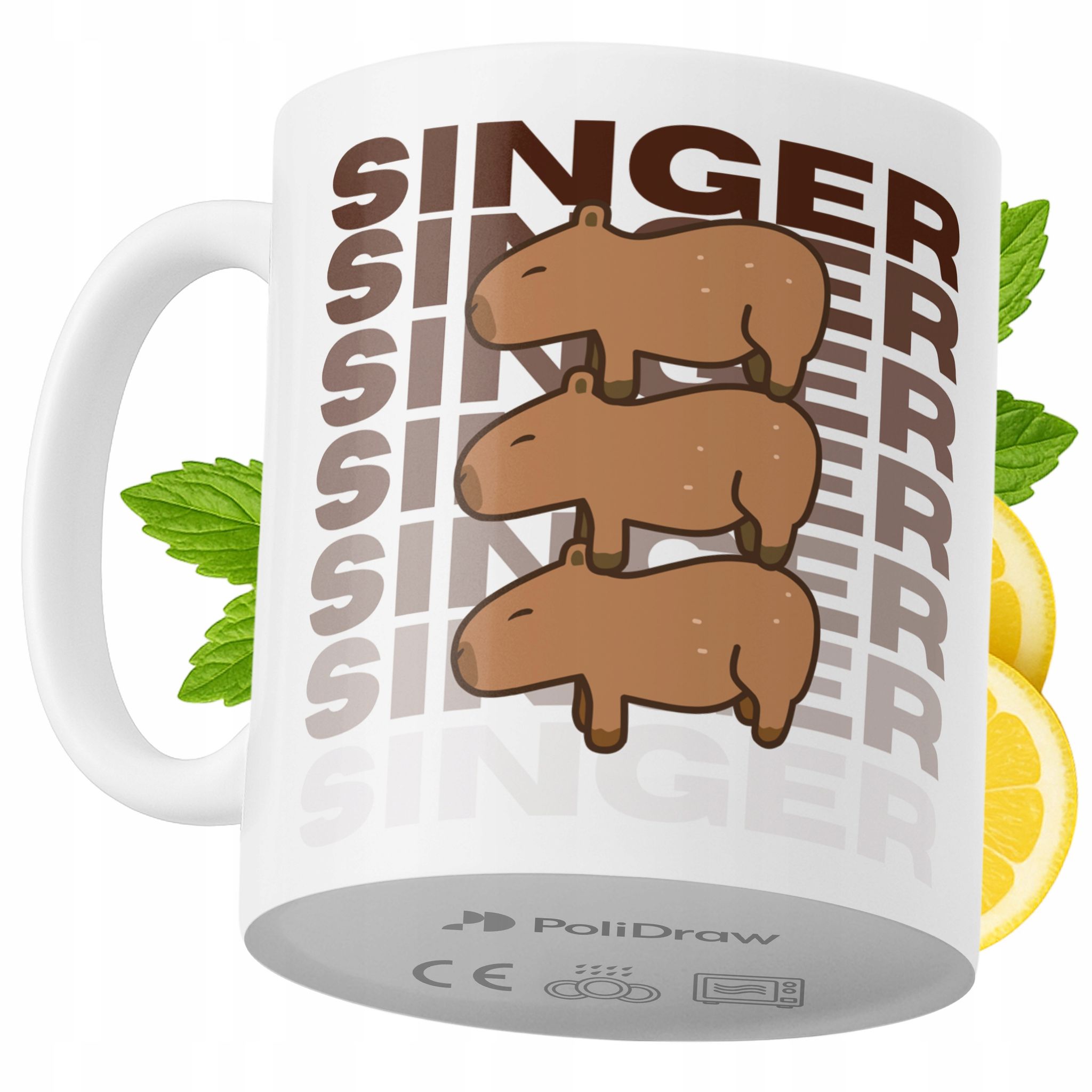 Lustige Kaffeetasse Mit Witzigem Textdesign Für Sängerinnen Und Sänger – Ideal Für Geburtstage, Namenstage, Feiertage Und Besondere Anlässe. Hochwertige Tasse Für Zuhause, Büro Und Arbeit. Farbe: Weiß