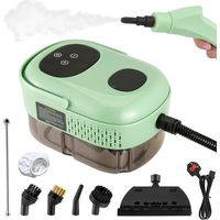 1 Dampfreiniger, 2500 W, 1100 Ml Wassertank, 6 Leistungsstufen, Für Böden, Fugen Und Polstermöbel