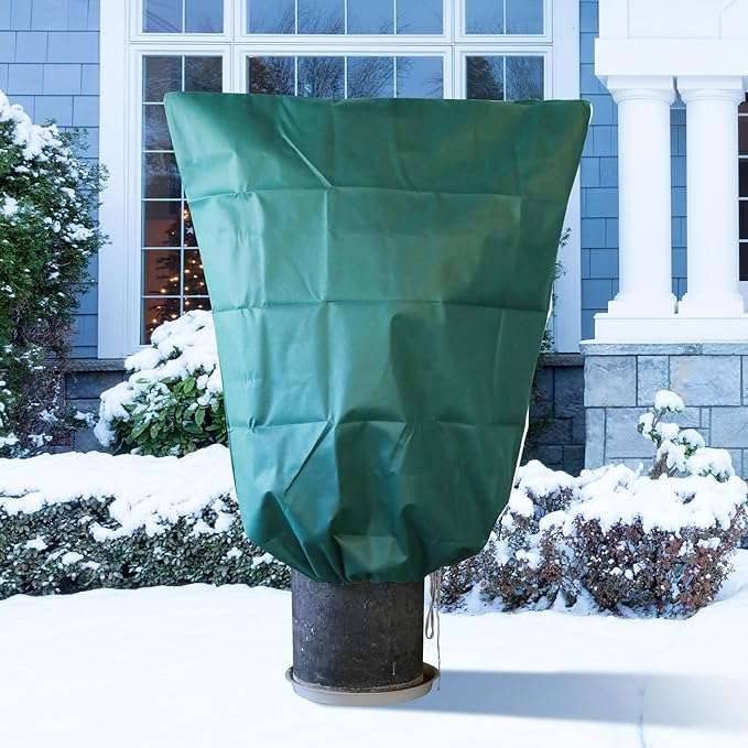 Winterabdeckung Für Pflanzen, 70 G/m², Schutzhülle 120 X 180 Cm, Grün