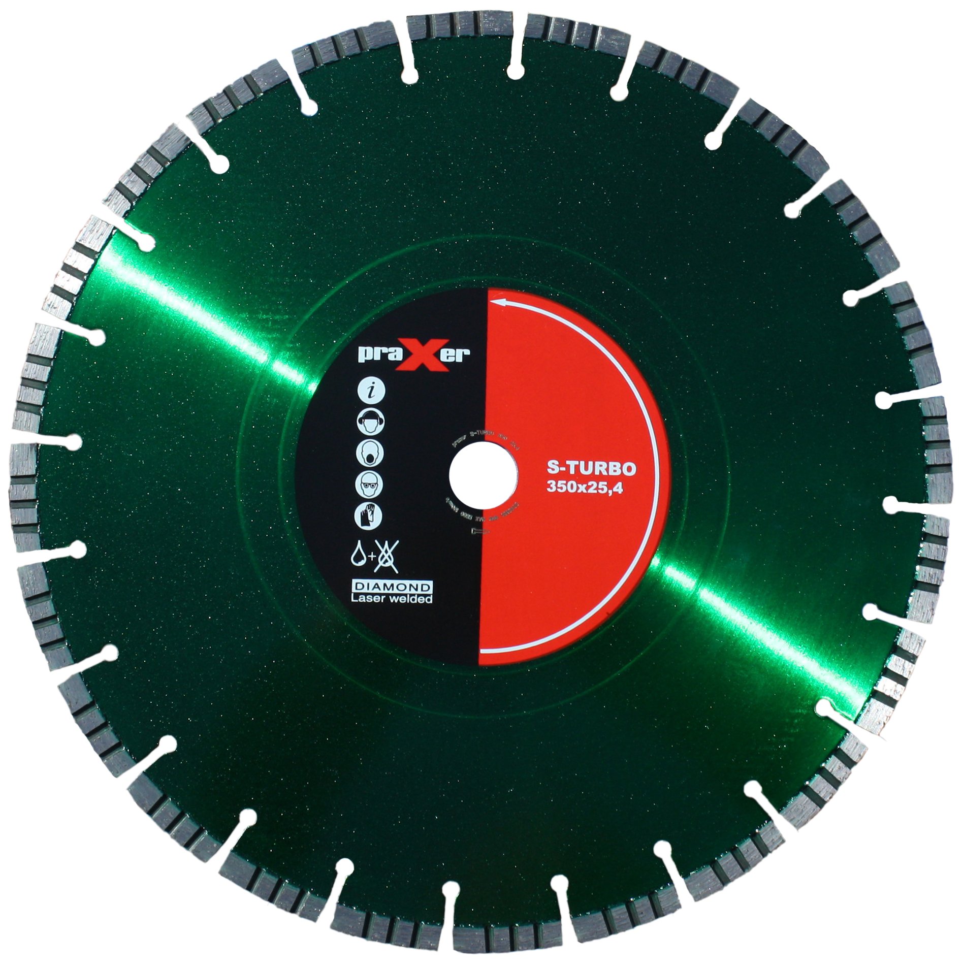 S-turbo 350mm Praxer Diamantscheibe