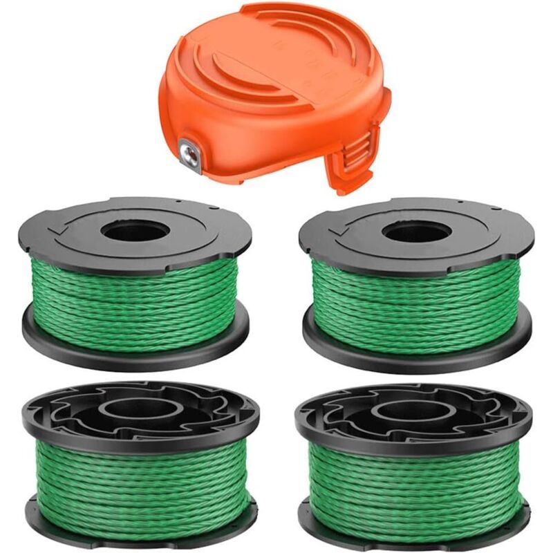 2,0-mm-trimmerfadenspule Für Elektrische Freischneider – Kompatibel Mit Den Modellen Gl7033, Gl8033, Gl9035, A6486 – 6,1 M (5 Stück) – Ulisem