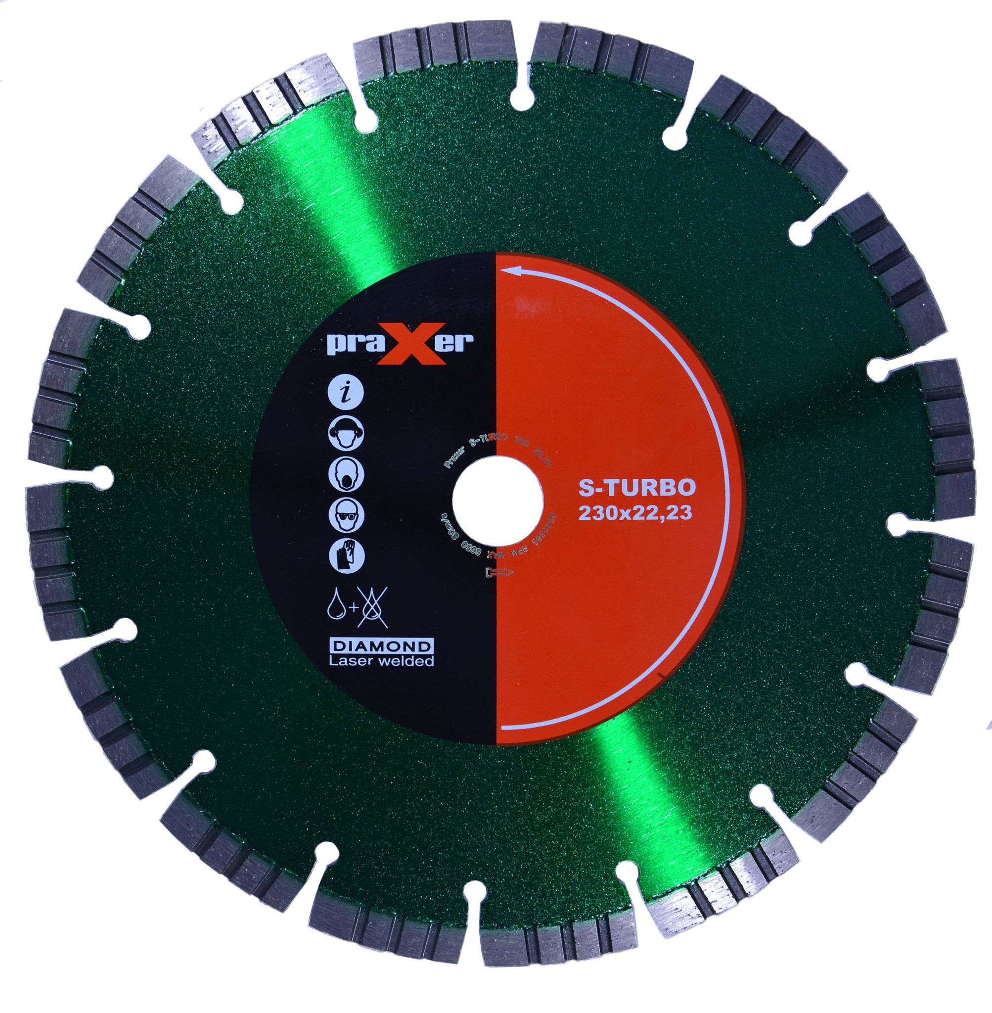S-turbo 230mm Praxer Diamantscheibe