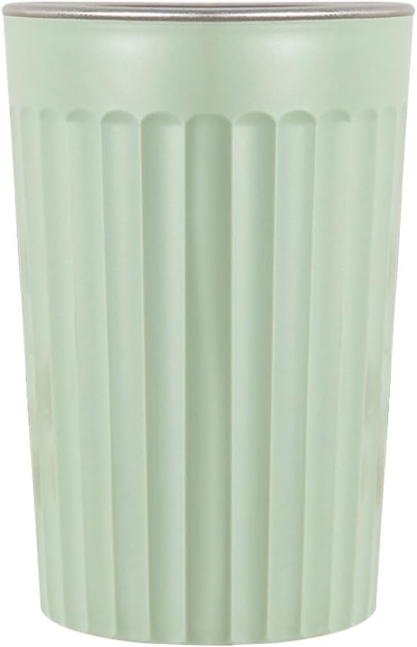 Wiederverwendbarer Zahnbürstenbecher Für Das Badezimmer: 350 Ml Grüner Mundwasserbecher – Ideal Für Reisen, Büro Und Schule