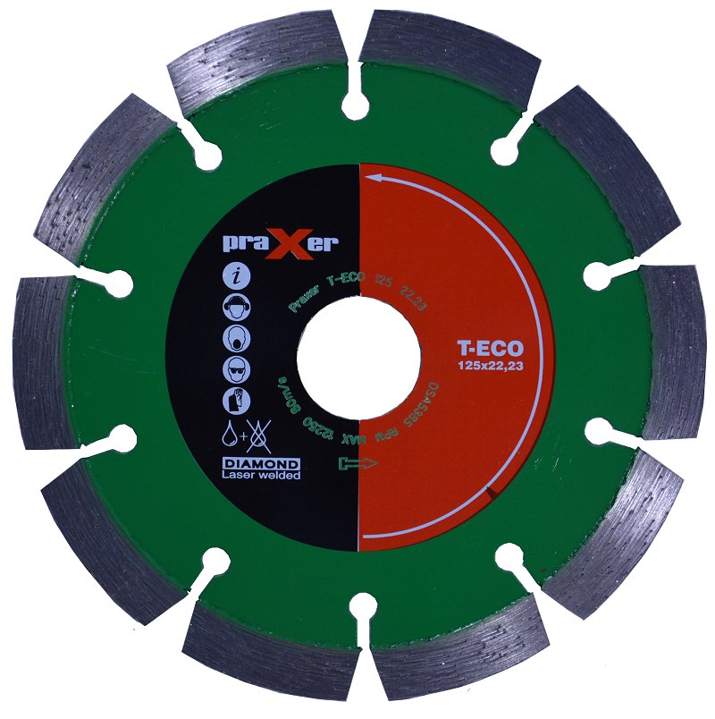 T-eco 125mm Praxer Diamantscheibe