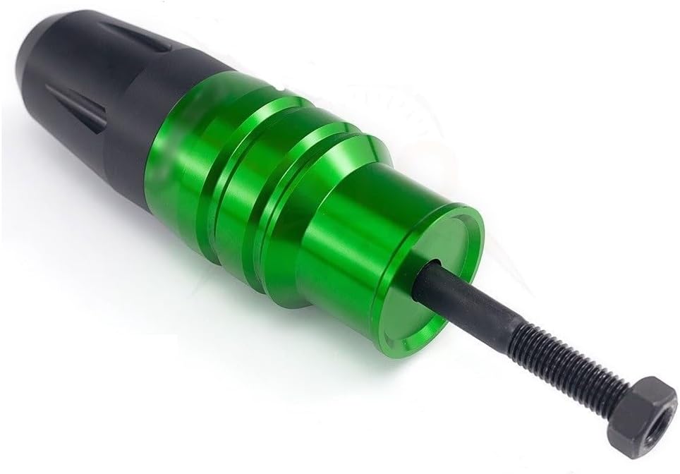 Für K&awasaki Z900rs Motorradauspuff Anti-fall-stick-schutz-kugelstoßstange (grün)