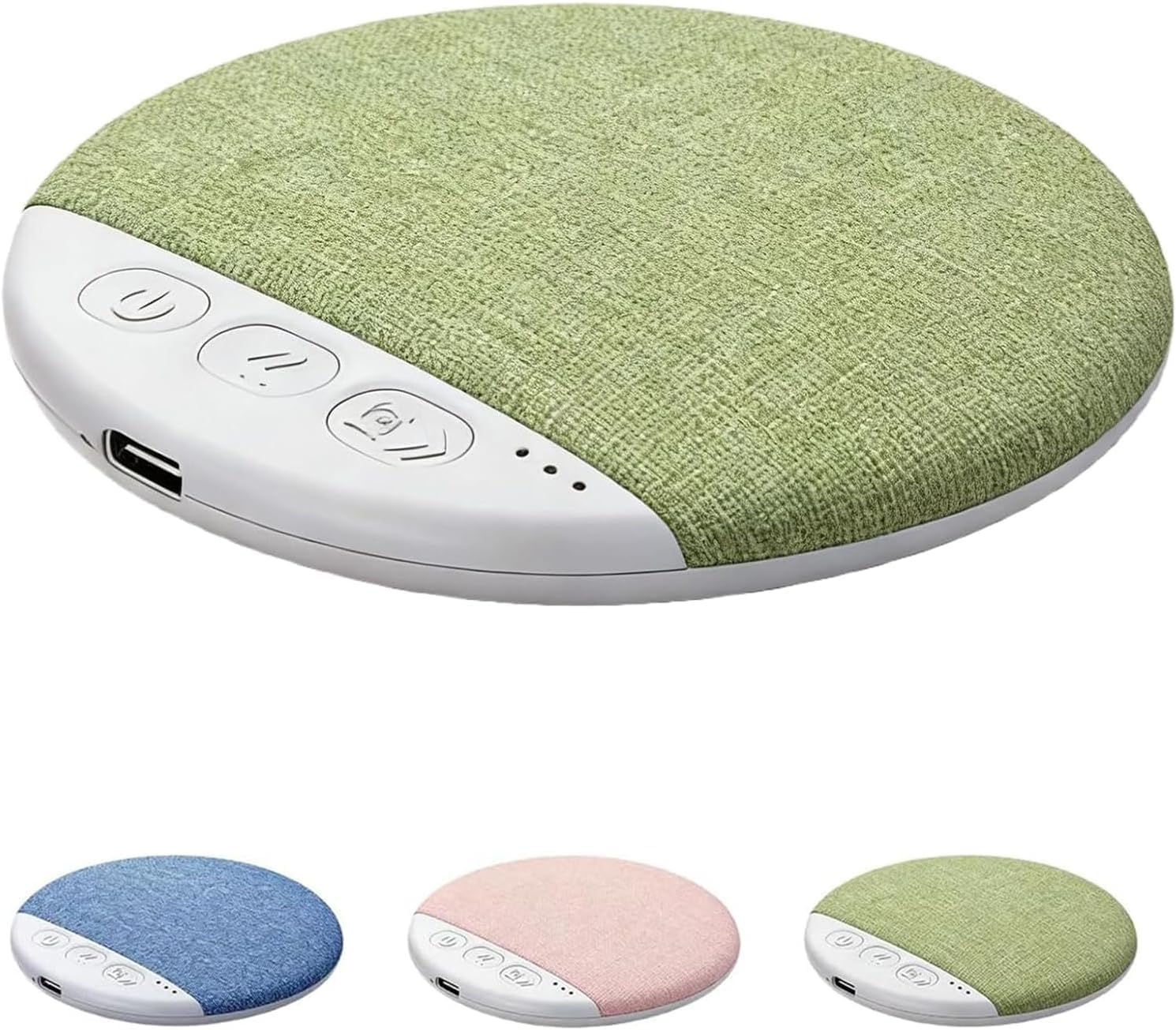 Schlafkissen-lautsprecher, 2026 Bluetooth-kissen-lautsprecher Mit Weißrausch-timer, Kabelloser Einschlafhilfe, Stereo-bass Und Persönlichen Schlaf-kopfhörern (grün).