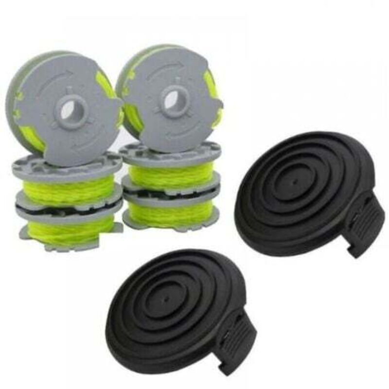 [niemals Verwendet] (6-zoll-spule + 2-zoll-schutzkappe) Freischneider-zubehör Wa0014 Trimmerfadenspule Kompatibel Mit Worx Wg184 Wg190 Wg191 Weed Eater