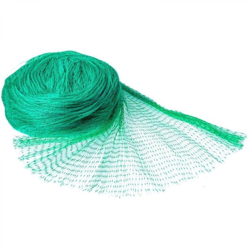 [niemals Verwendet] Rolle Grünes Gartennetz (2 M X 15 M) – Vogelschutz Für Pflanzen, Gemüse, Obst, Blumen, Wiederverwendbar, Großes Netz, Weinrebennetz