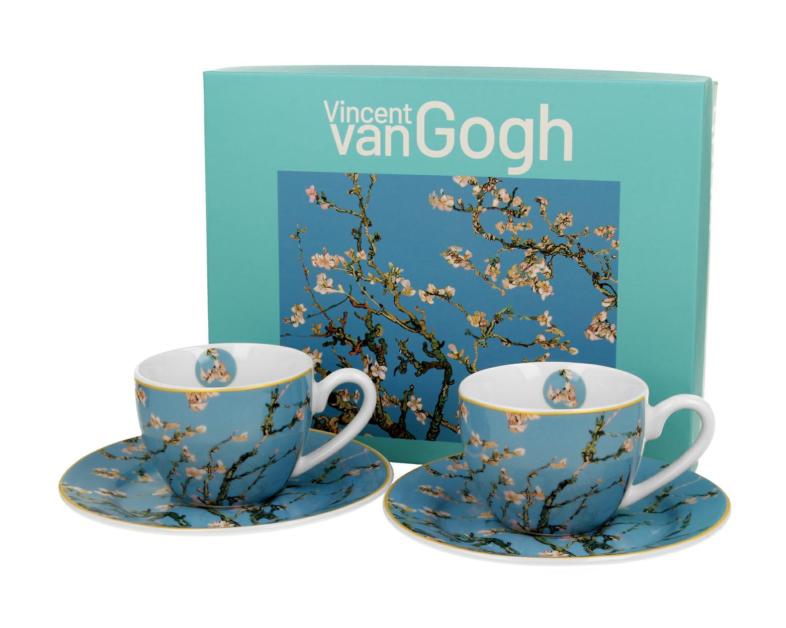 Set Mit 2 Van Gogh Mandelblüten-espressotassen (90 Ml)