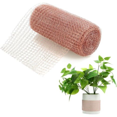 Kupfernes Schneckennetz, 127 Mm 10 M, Kupferband Gegen Schnecken, Zum Schutz Des Gartens, Zur Abwehr Von Ratten Und Anderen Schädlingen