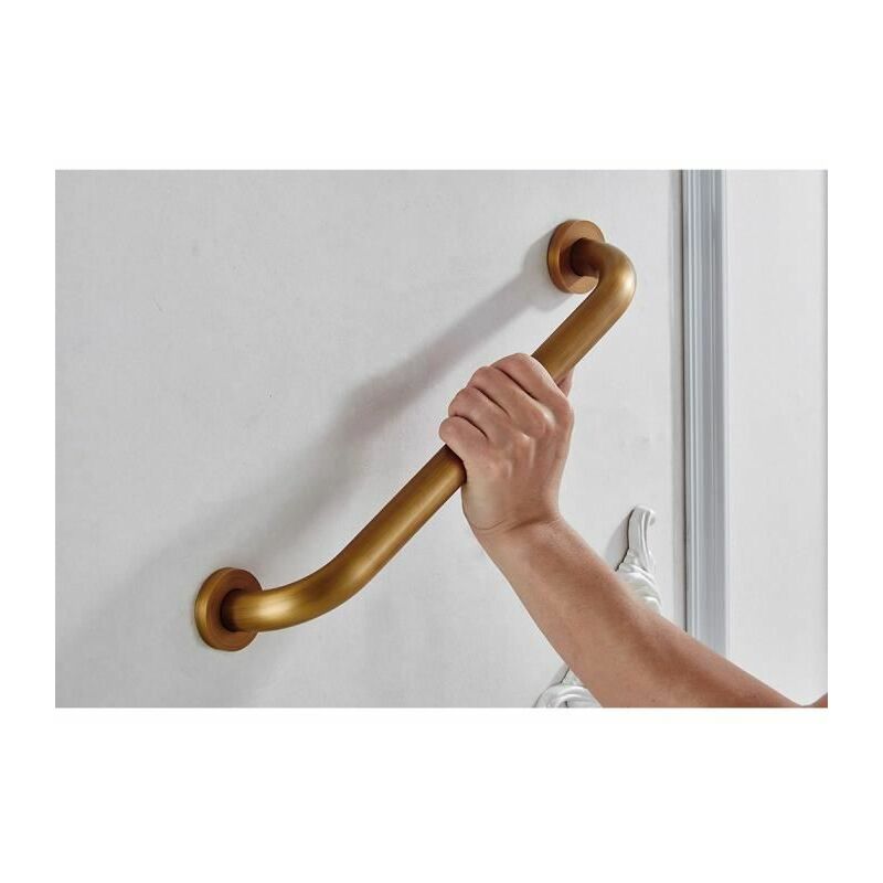 Retro-haltegriff Aus Kupfer Für Bad, Retro-haltegriff Aus Kupfer Für Bad, Dusche, Wc, Wandhandtuchhalter, 30 Cm