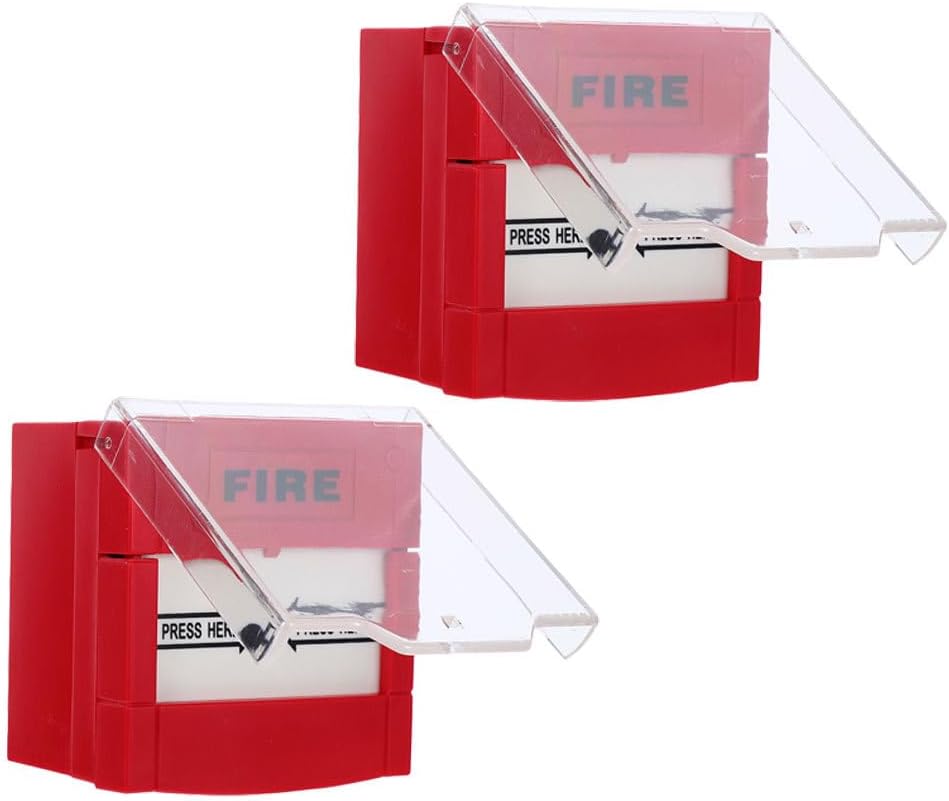 2-teiliger Manueller Feuermelder-rückstellschalter Für Hotel-, Wohn- Und Büronotrufsysteme