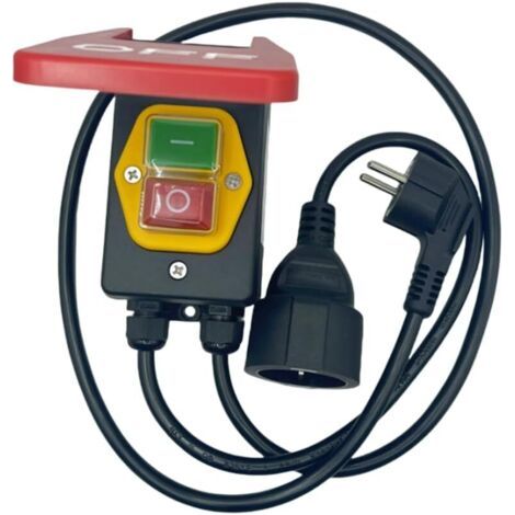 Einphasen-220-v-ein-/ausschalter, Sicherheitsschalter, Nullspannungsschalter Mit Stecker, Not-aus-schalter Mit Eu-stecker