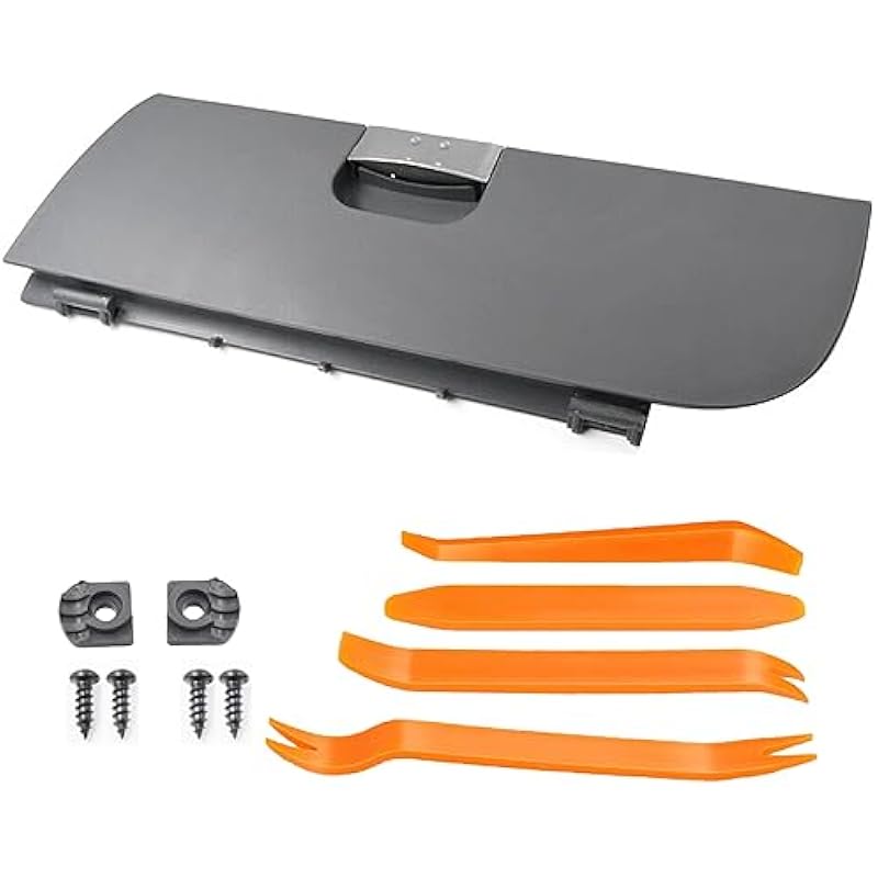 Passender Ersatzdeckel Für Das Handschuhfach Mit 4 Werkzeugen Zum Entfernen Der Verkleidung Für Fahrzeuge Mit Linkslenkung, Kompatibel Mit Peugeot 107, Toyota Aygo Und Citroen C1 (2005-2015)