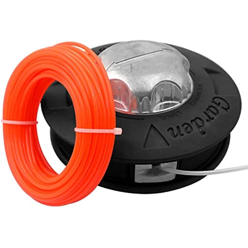 Ersatzspulenkopf M10 X 1,25 Für Linkshänder, Passend Für Rasen- Und Freischneider, Inklusive 15 M Universalfaden (2,4 Mm).
