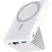 Externer Iphone-akku, Podoru Magsafe Powerbank 10.000 Mah Pd-akku, 22,5 W Schnellladegerät, Kabelloser Externer Akku Mit Led-anzeige, Magsafe-kompatibel Für Iphone 14/13/12 Pro Max/pro/