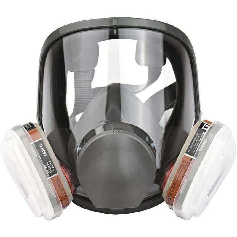 Wiederverwendbare 16-in-1-vollgesichtsmaske Mit Antibeschlag-gasmaske. Vollgesichtsmaske Mit Formaldehydschutz.