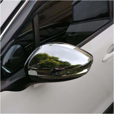 Außenspiegel-set Für Peugeot 2008 (2014–2018) – Abs-chrom-spiegelschutzabdeckungen (2 Stück/set) – Glitzer-spiegelschutzabdeckung – Crezuo