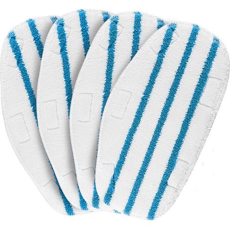 4-teiliger Pursteam Thermapro 10-in-1 Dampfmopp-aufsatz, Aufziehbarer Moppkopf, Ersatzreinigungstuch - Crezuo