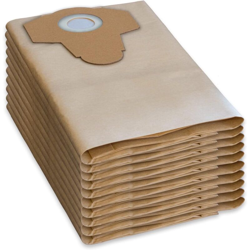 Packung Mit 10 Originalen Staubsaugerbeuteln Für Nass- Und Trockensauger Pwd 25, 30, Pnts 23, 30, 1400, 1500: A1, A2, B1, C1, D1, B2, B3, E2, C4, D5, F2, H4