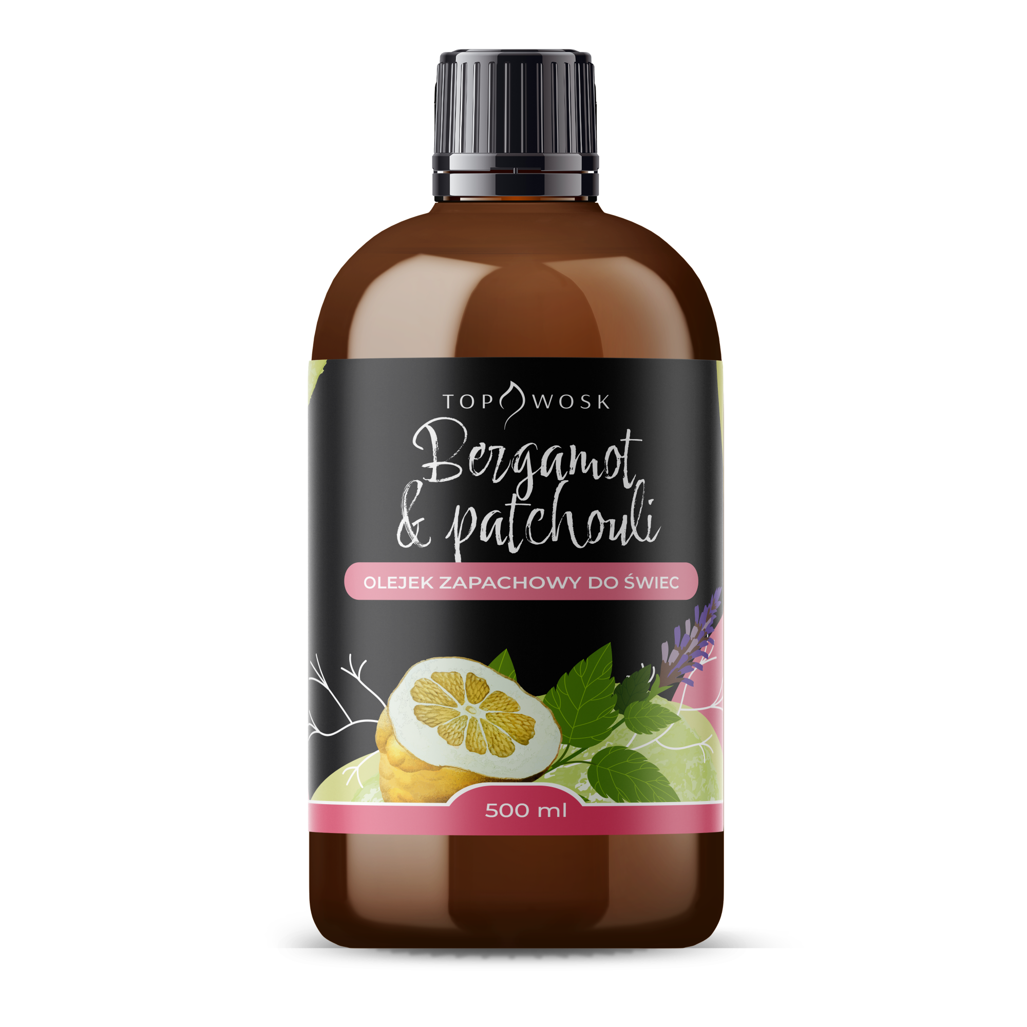 Bergamotte & Patchouli Duftöl 500 Ml