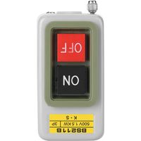 Druckknopfschalter, Kunststoff, Eisen, Ein/aus Bei 50 Mω Isolationswiderstand, 50 Ω Kontakt