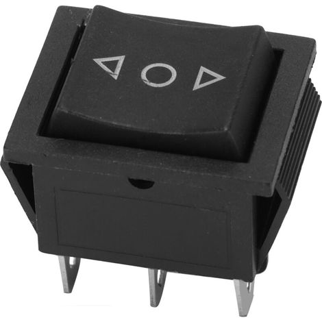 Crezuo Universal 3-positionen 6-pin Momentary-wippschalter Für Autos, Motorräder Und Boote - Crezuo
