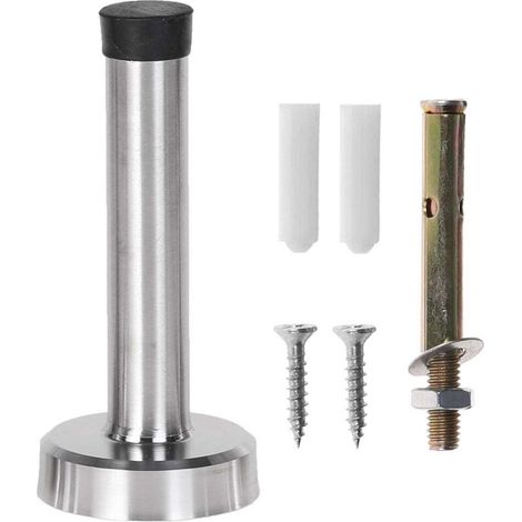 Türstopper. Türpuffer. Wandschutz. Schalldämmend. Edelstahl – 80 Mm