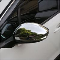 Seitenspiegelabdeckung Für Peugeot 2008 (2014–2018). Abs-chrom-spiegelschutzabdeckung, 2-teilig. Autospiegelabdeckung Mit Glitzer. Ersetzt Nicht Den Spiegel.