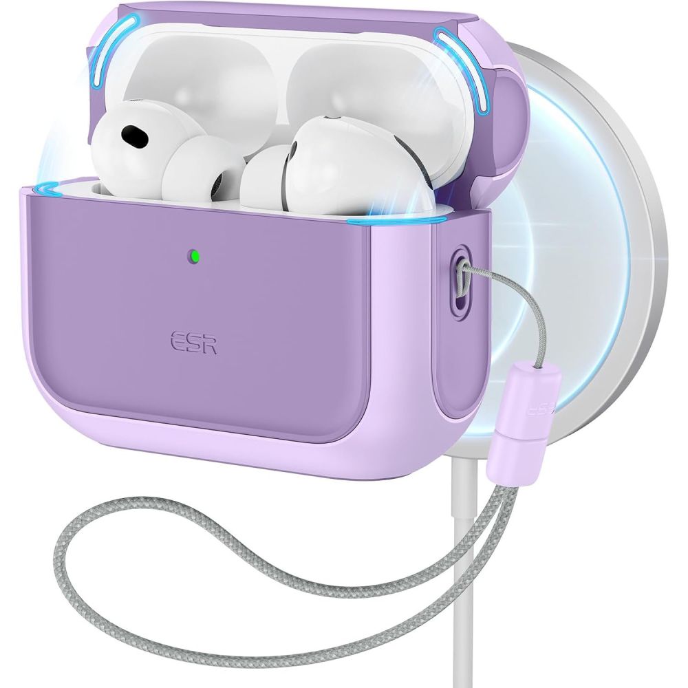 Esr Orbit Halolock Magsafe Apple Airpods Pro 3 Lavendel