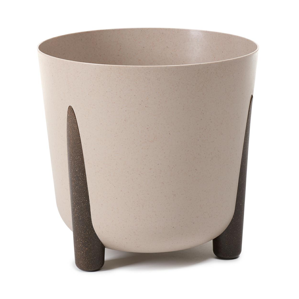 Moos Eco Blumentopf „kaffee Latte“, 26 X 25 Cm
