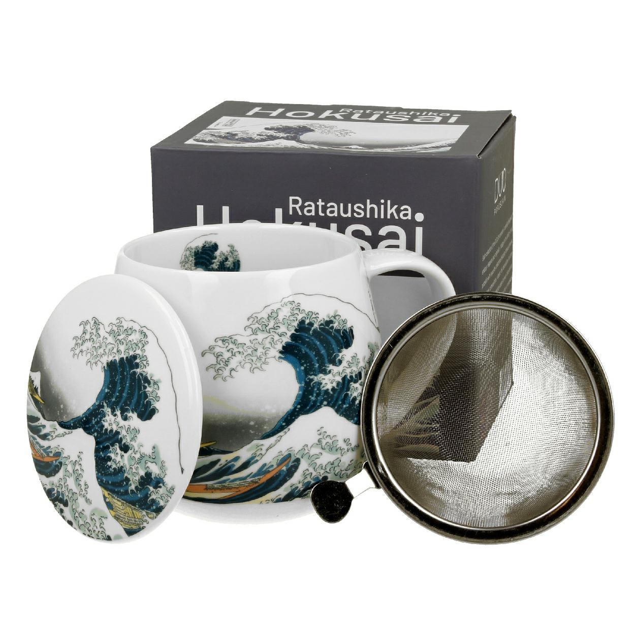 Hokusai 430 Ml Becher Mit Teesieb