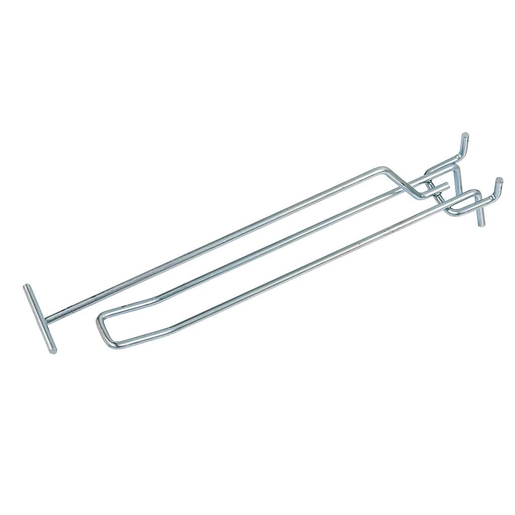 Doppelaufhänger Mit Arm Für Perforiertes Euro Mega-m Preisschild L-20cm Fi4 Zink N