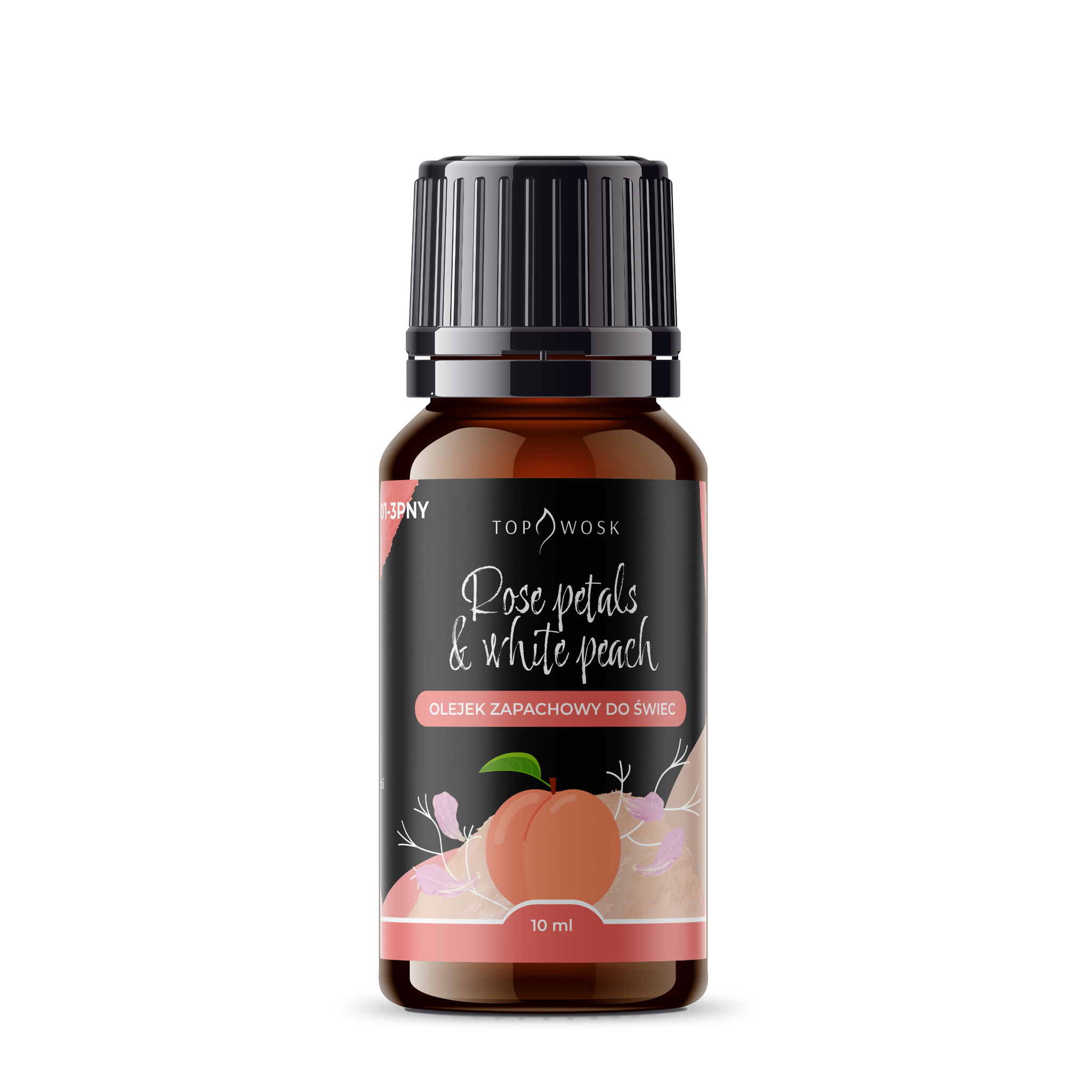 Duftöl Mit Rosenblüten Und Weißem Pfirsich, 10 Ml