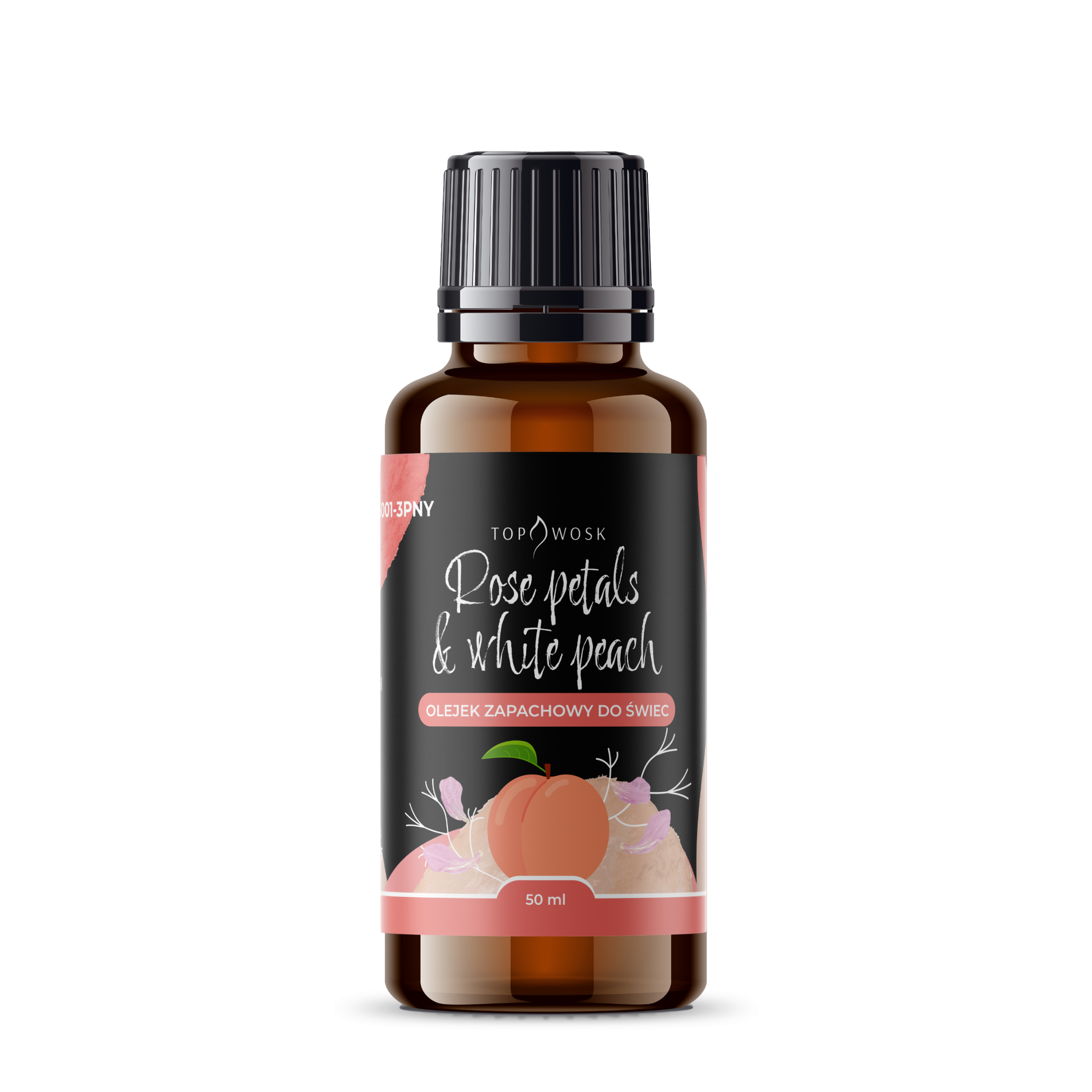 Duftöl Mit Rosenblüten Und Weißem Pfirsich, 50 Ml