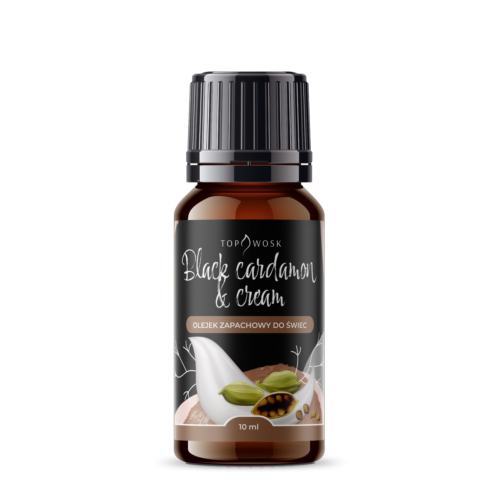 Duftöl Mit Schwarzem Kardamom Und Sahne, 10 Ml