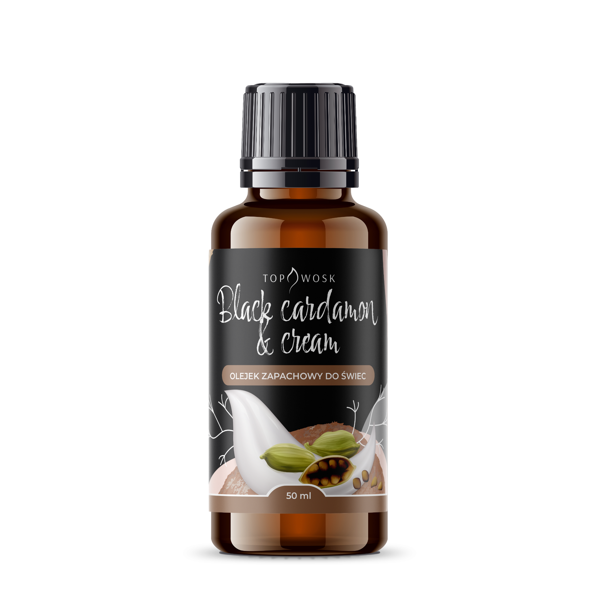Duftöl Mit Schwarzem Kardamom Und Sahne, 50 Ml