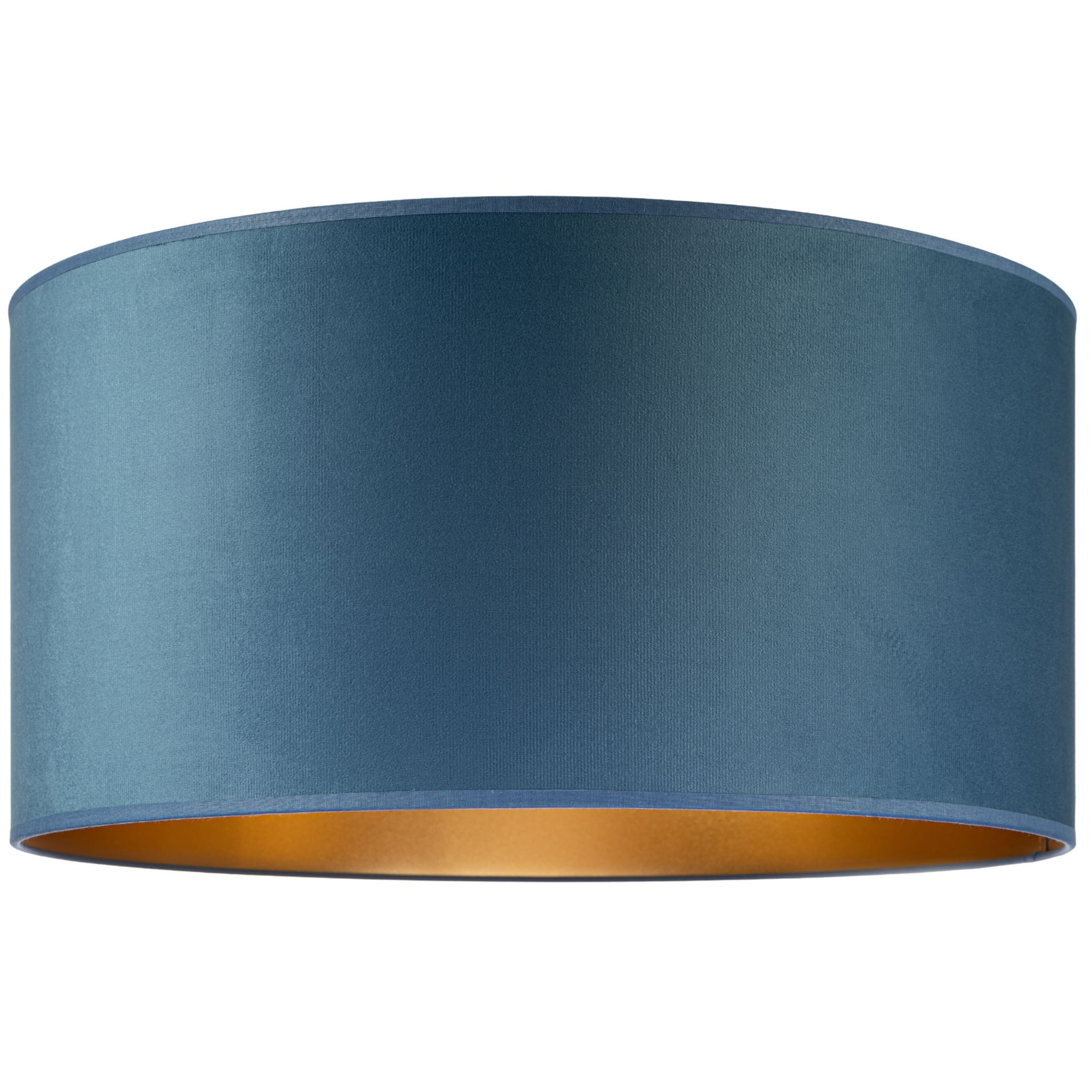 Tornado Lampenschirm Rund 50 Samt Jeans-gold