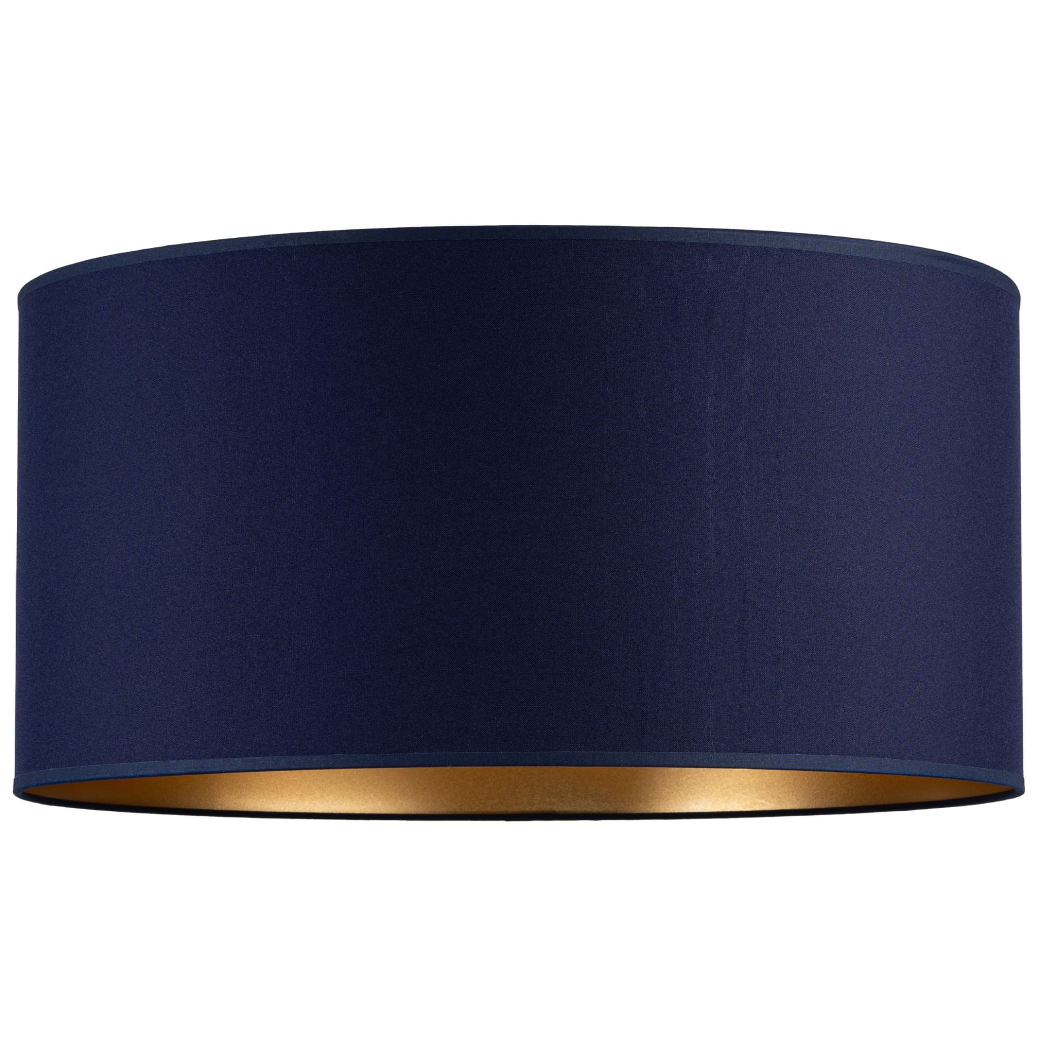 Tornado-lampenschirm, Rund, 50 Cm, Marineblau-gold
