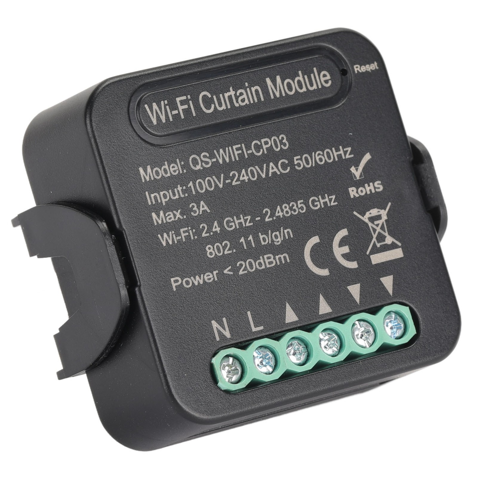 Wlan-vorhangmodul, Drahtlose Fernbedienungs-app, Intelligente Vorhänge, 100–240-v-wechselstrom-leistungsschalter