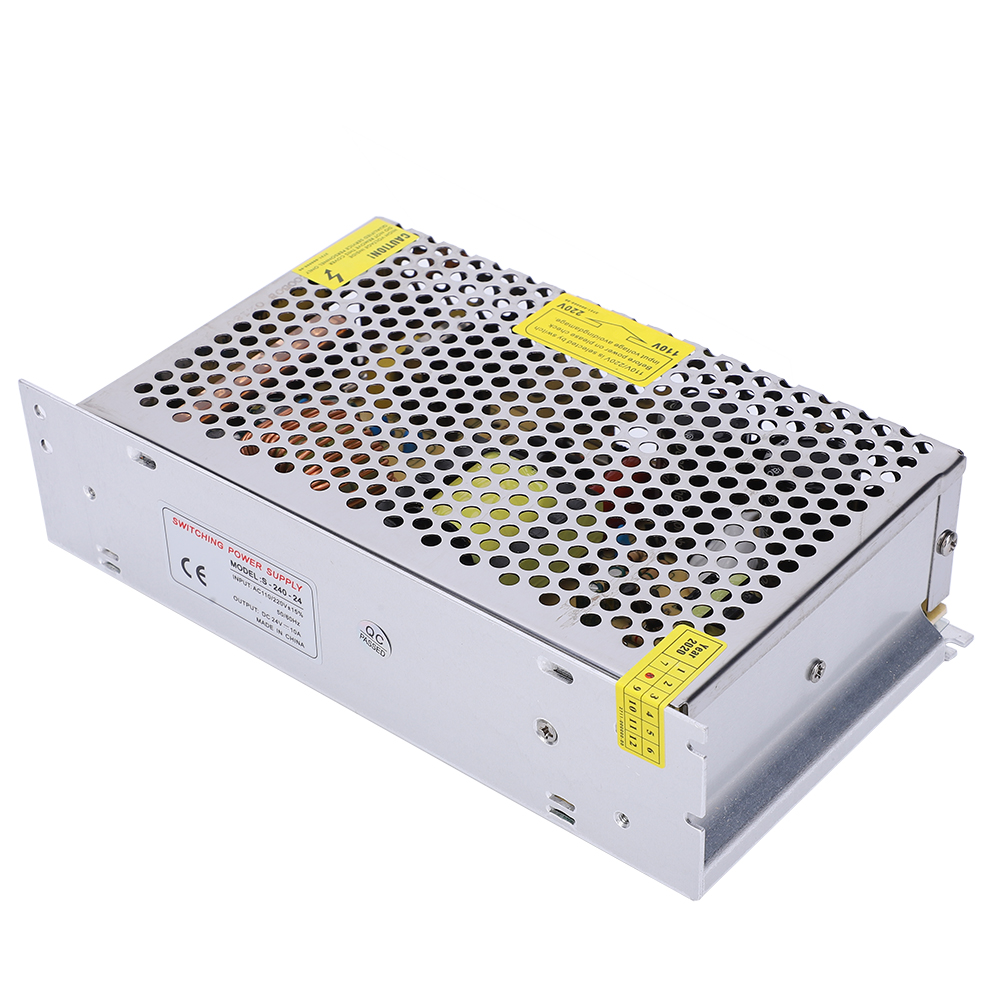 Universelles 24v Dc 10a Geregeltes Schaltnetzteil Für Cctv-led-streifen