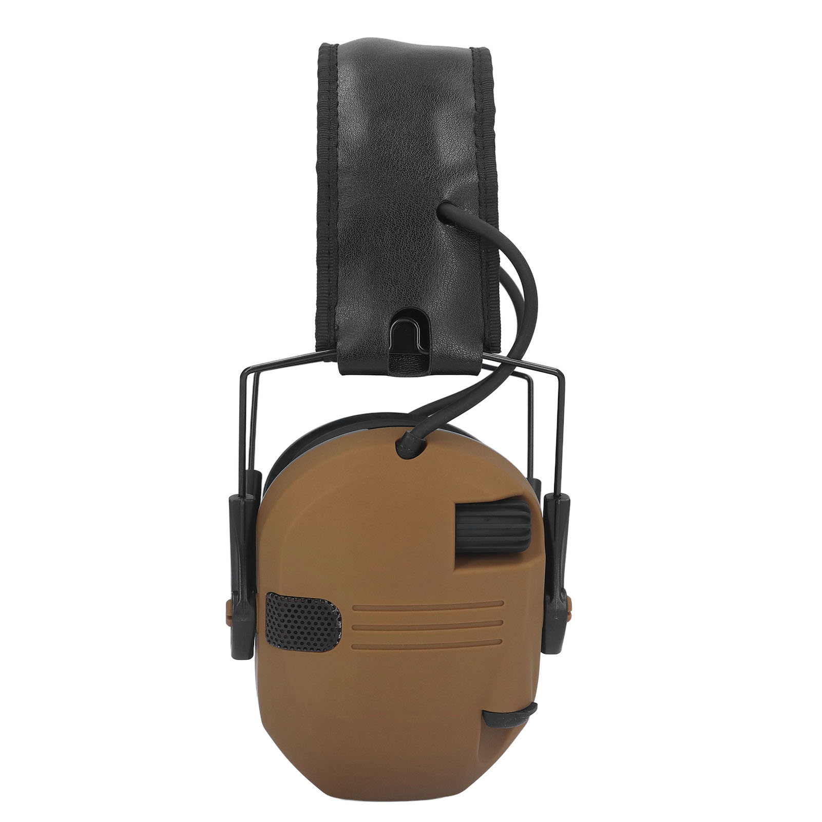 Elektronischer Noise-cancelling-kopfhörer Mit 22 Db Nrr, 3,5-mm-audioanschluss, Sicherheits-headset Mit Lautsprecherfunktion Für Schießsport, Farbe: Khaki