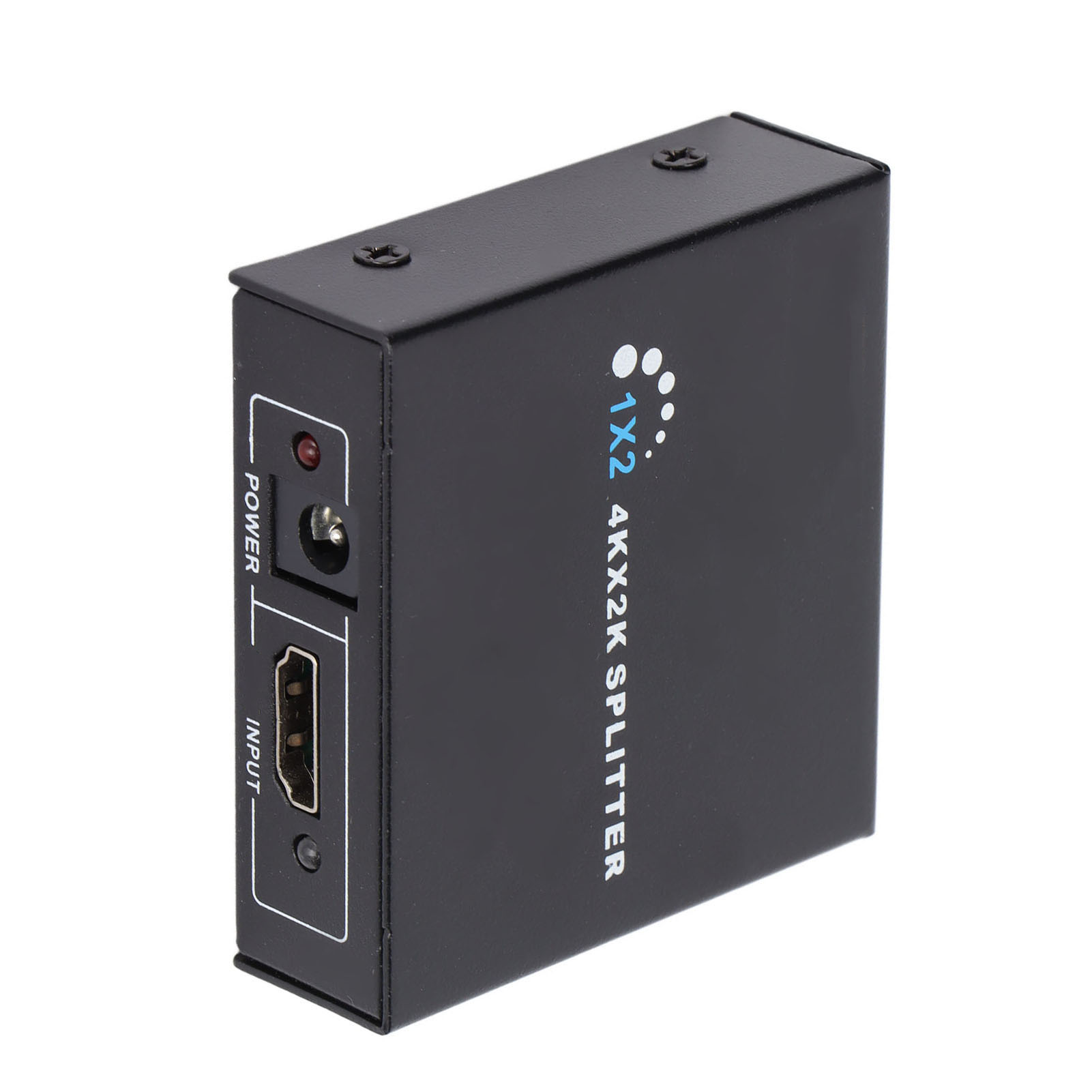 Hd-multimedia-interface-splitter (1 Eingang, 2 Ausgänge) Für Monitore, Lcd-fernseher Und Computer. 100–240-v-stecker.